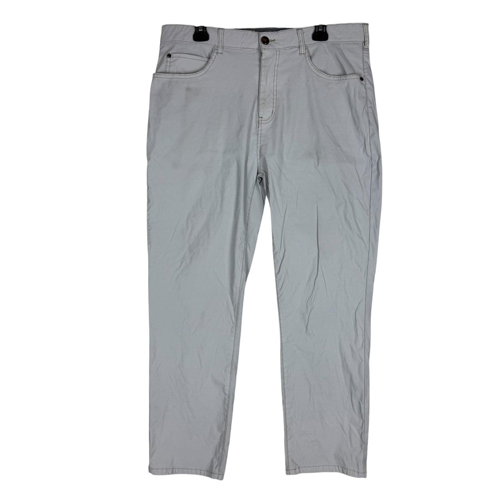 Denali Cargo Pants Mens 36x30 Beige Straight Fit Stretch Lightweight Casual